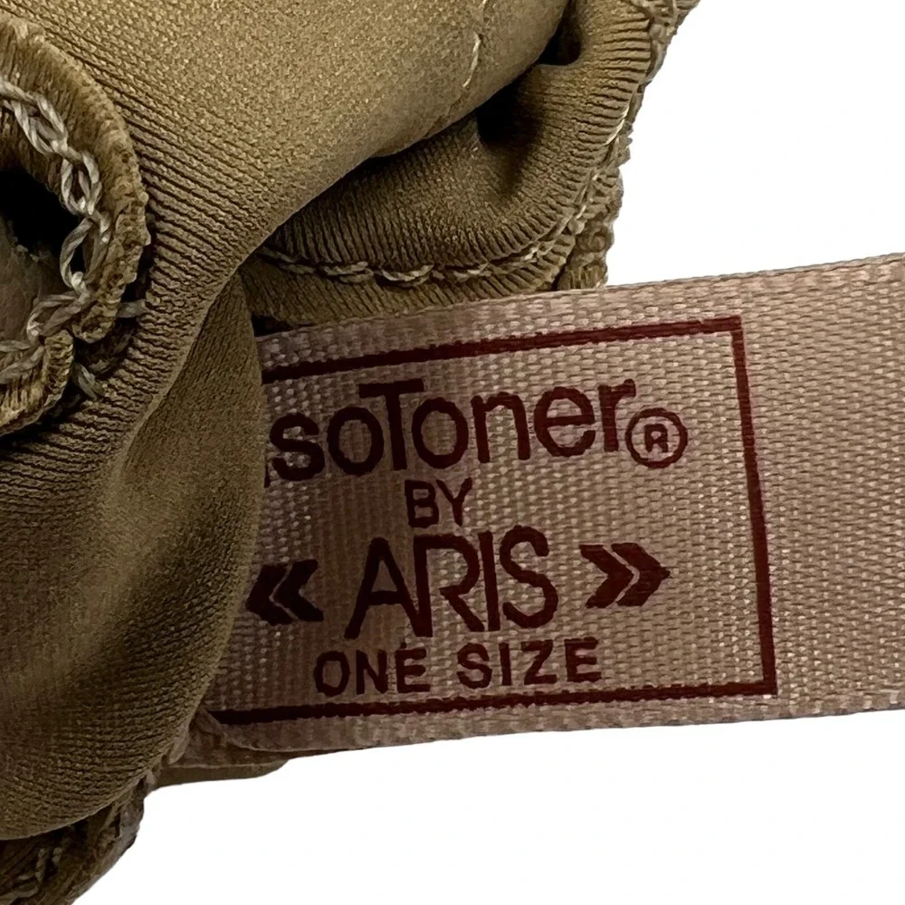 Womens Vintage Gloves Two Pair Tan‎ Faux Leather and Black Knit Size S-M